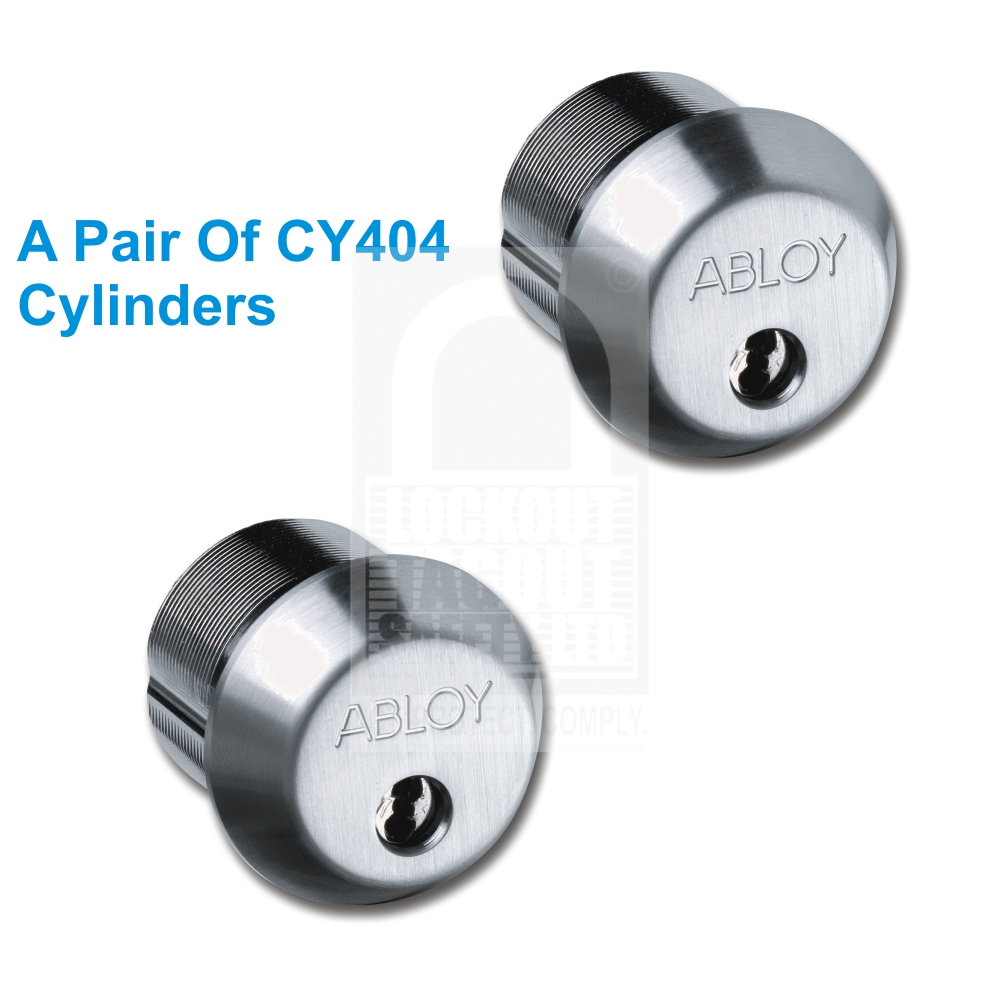 Abloy CY404 Protec Screw In Single Cylinders